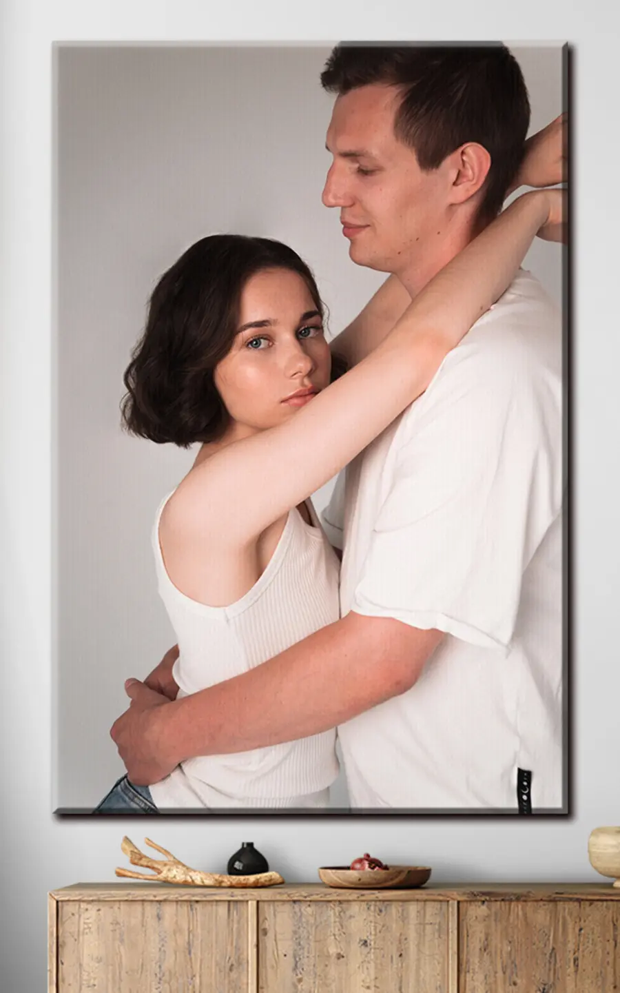 Wandbilder Augenwimpern, Ärmel und Blitzfotografie s33237