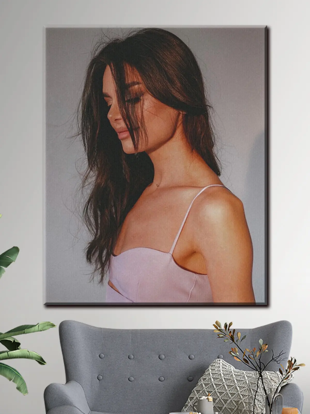 Wandbilder Haare, Kopf und Kinn s33241