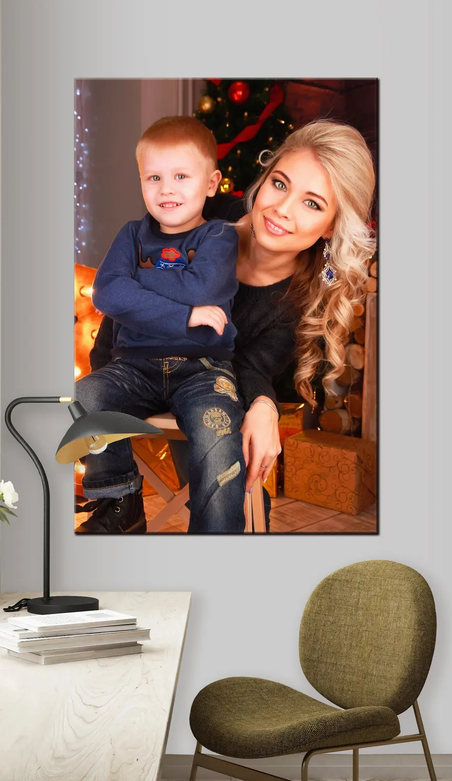 Wandbilder Lächeln, Oberbekleidung und Blitzlichtfotografie s33242