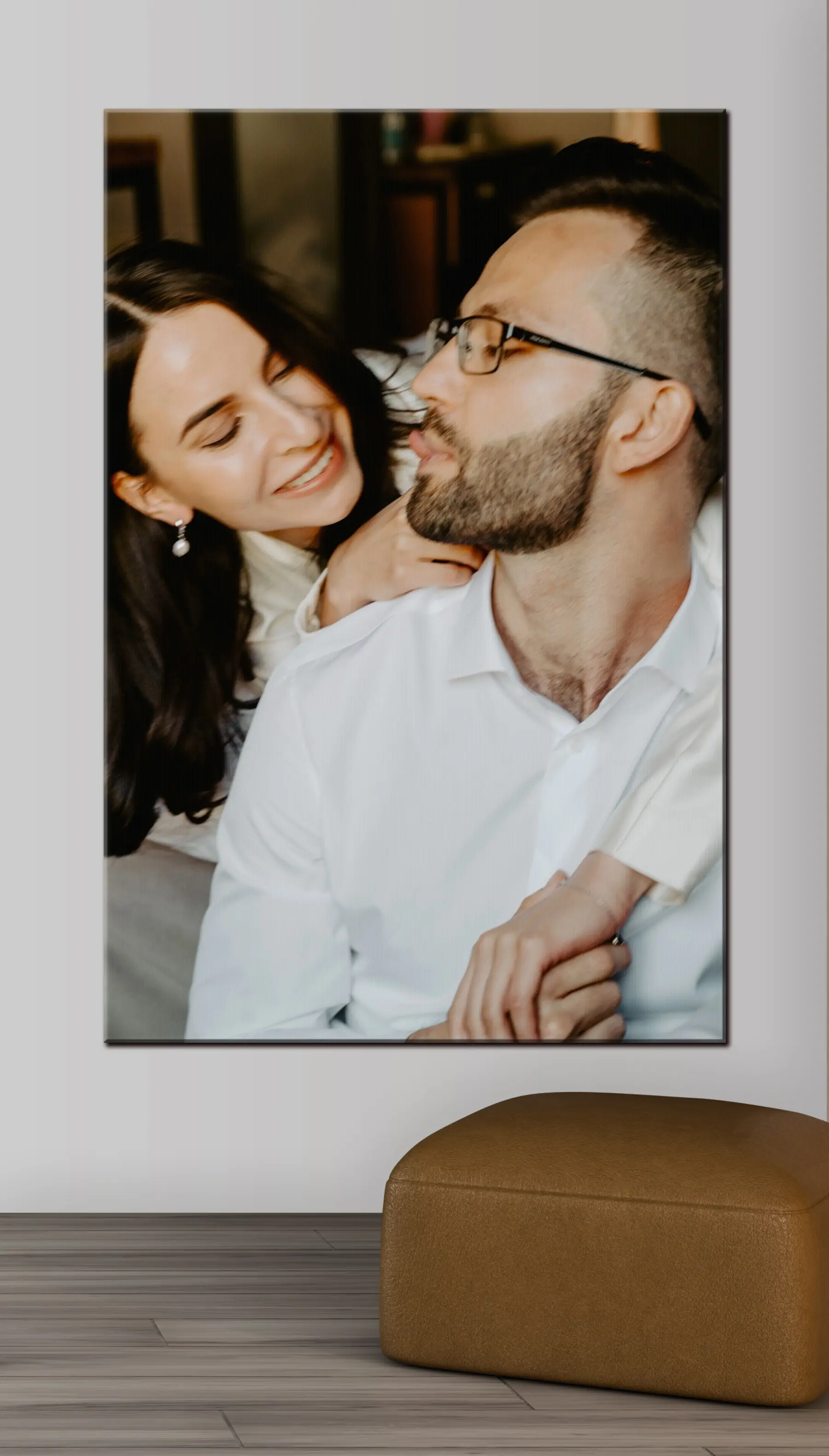 Wandbilder Nase, Brille und Lächeln s33255