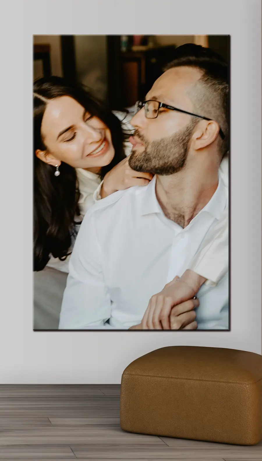 Wandbilder Nase, Brille und Lächeln s33255