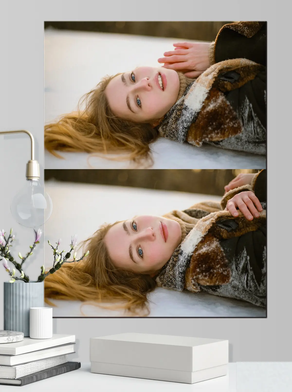 Wandbilder Gesicht, Haut und Lippen s33265