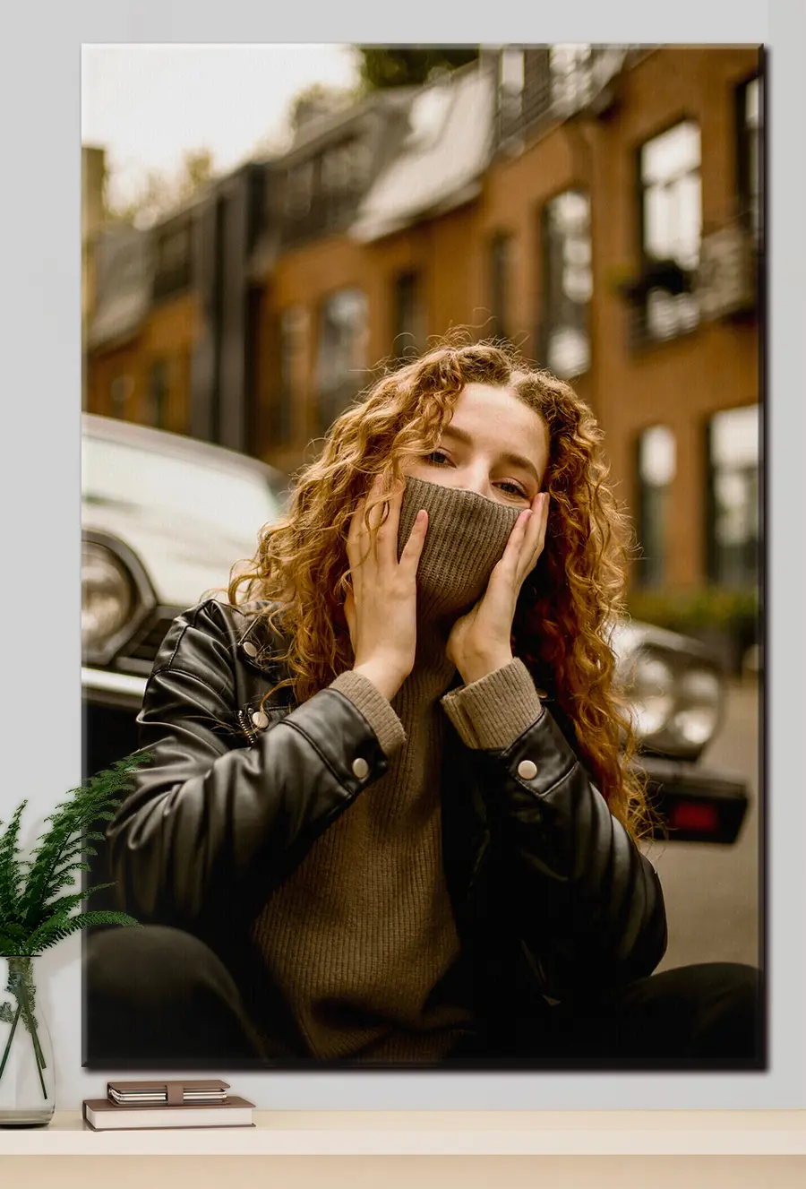 Wandbilder Ärmel, Geste und Bart s33269