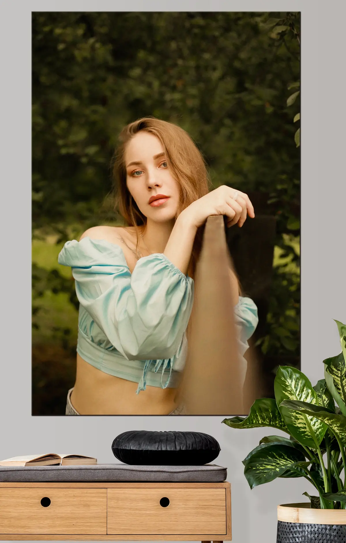 Wandbilder Haare, Augenbrauen und Wimpern s33270