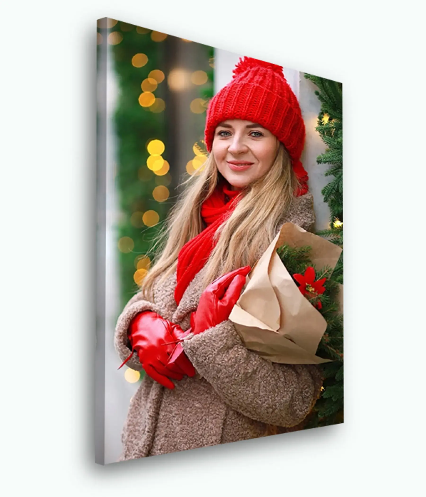 Wandbilder Pflanze, Weihnachtsschmuck und Baum s33288