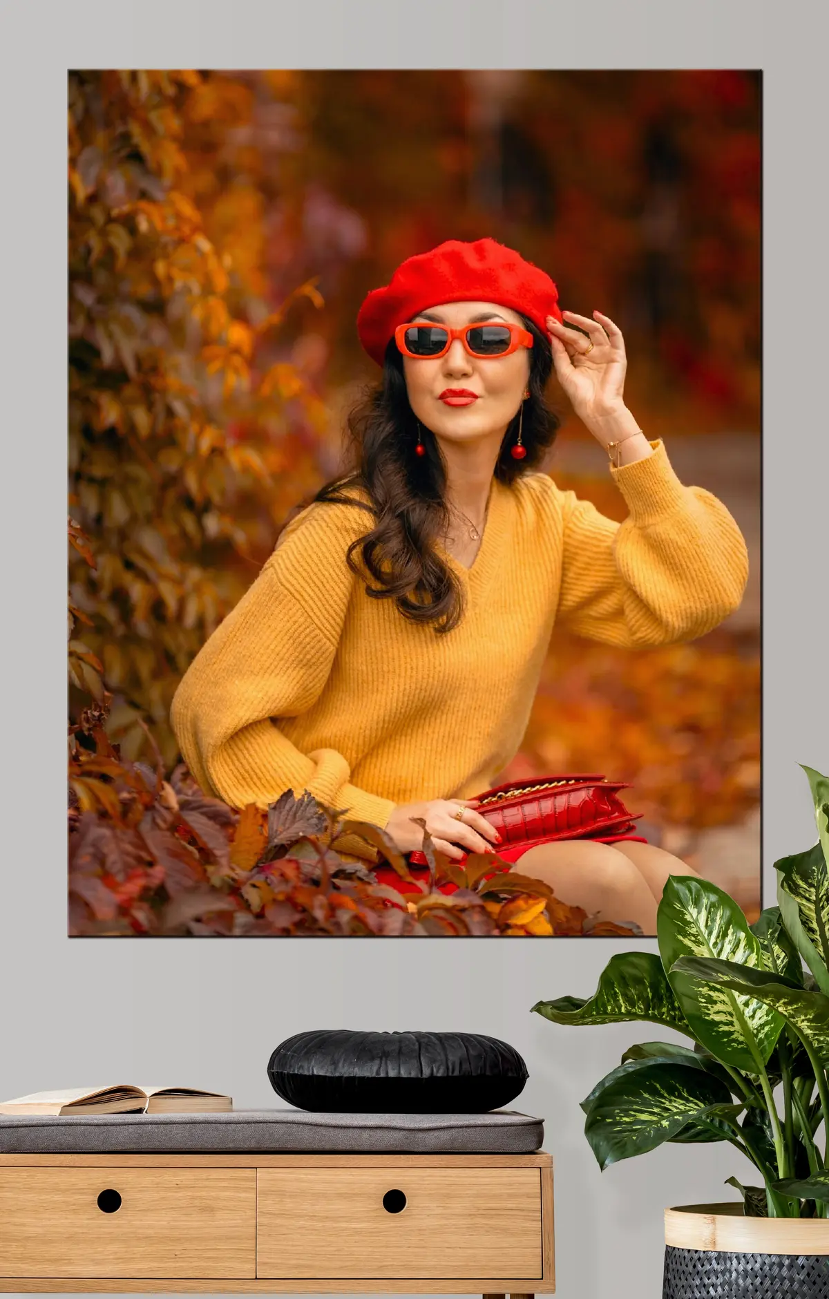 Wandbilder Brillen, Sonnenbrillen und Augenpflege s33291