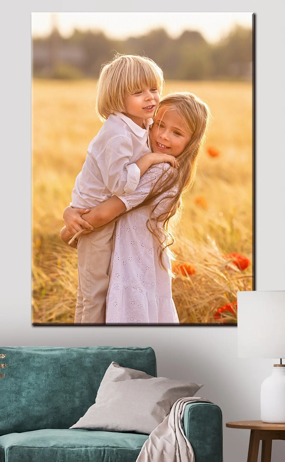 Wandbilder Ärmel, Geste und Lächeln s33300