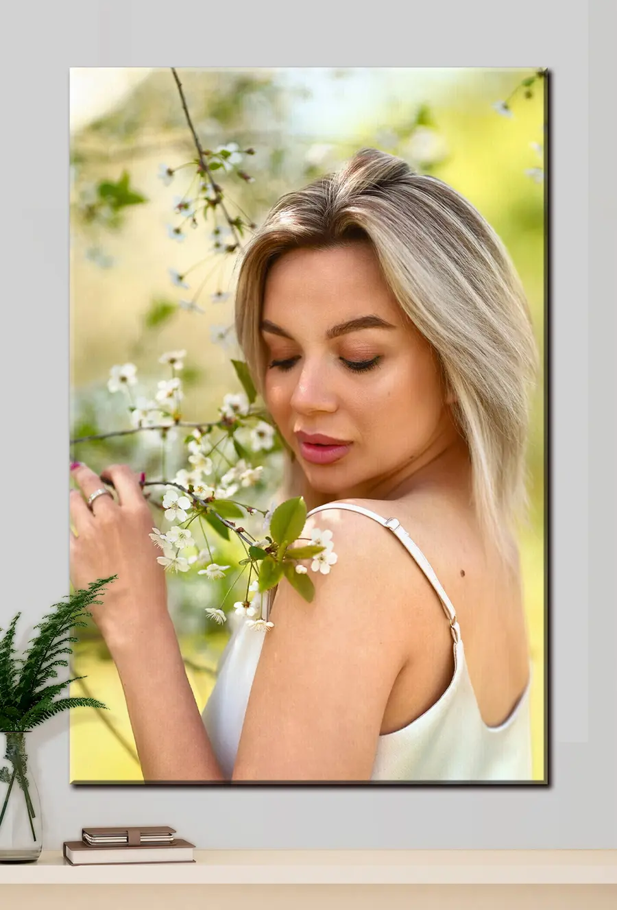 Wandbilder Pflanze, Augenbraue und Wimper s33310