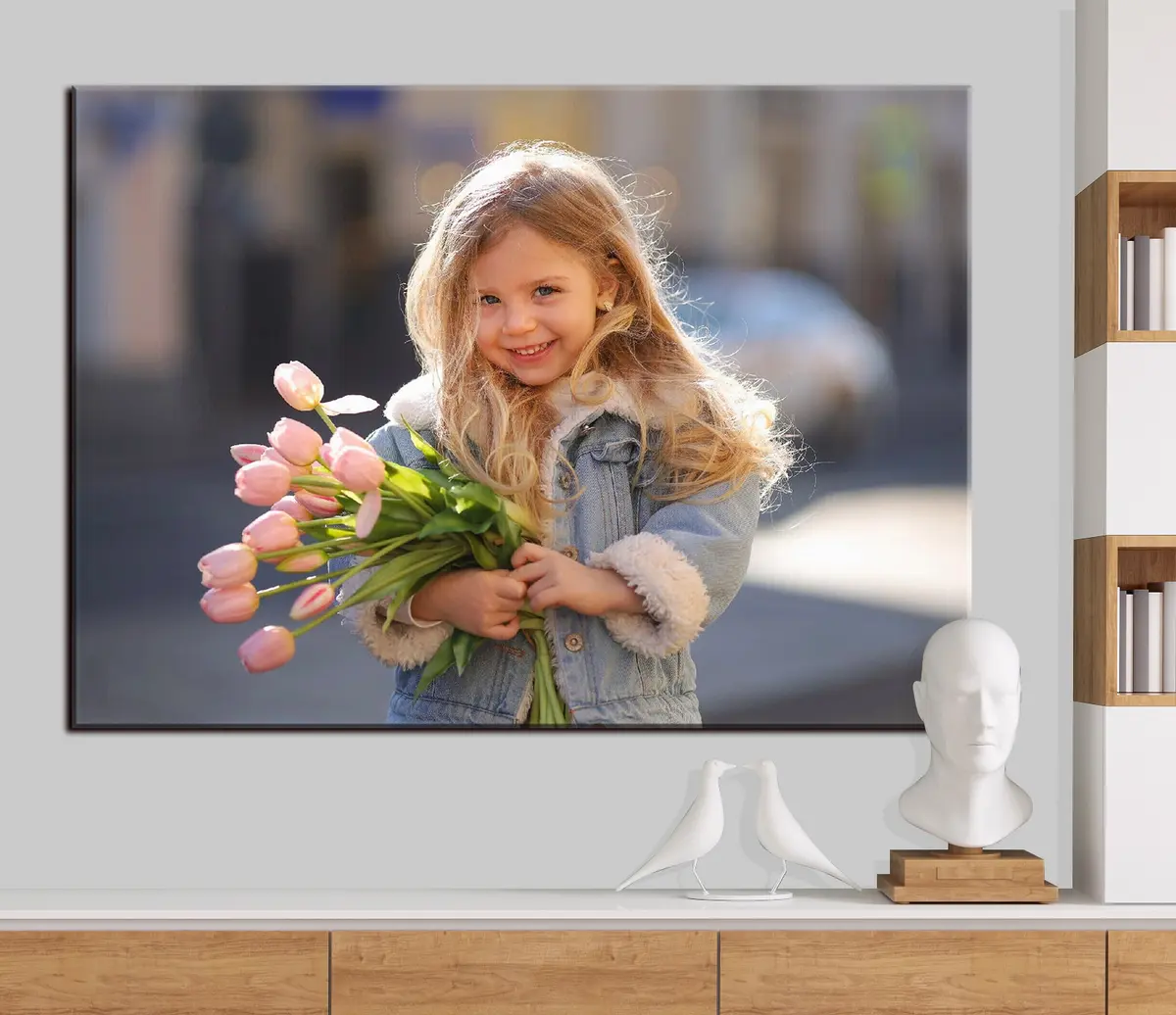 Wandbilder Lächeln, Pflanze und Blume s33321