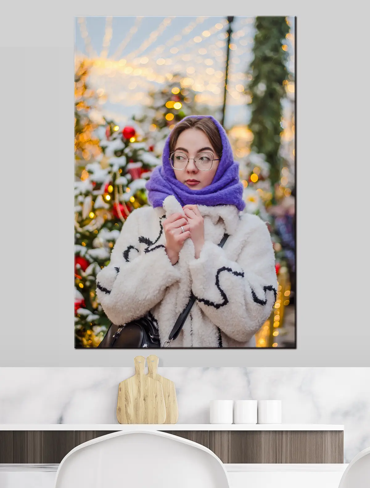 Wandbilder Ärmel, Geste und Rechteck s33333