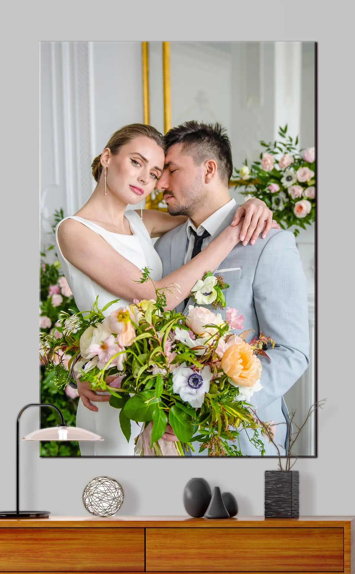 Wandbilder Blume, glücklich und Blütenblatt s33335