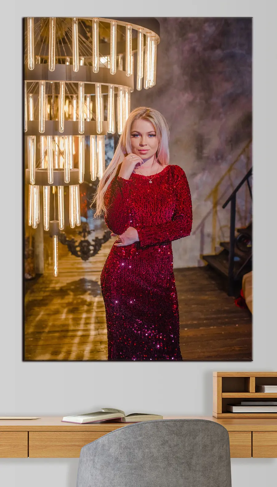 Wandbilder Einteiliges Kleidungsstück, Ärmel und Taille s33355