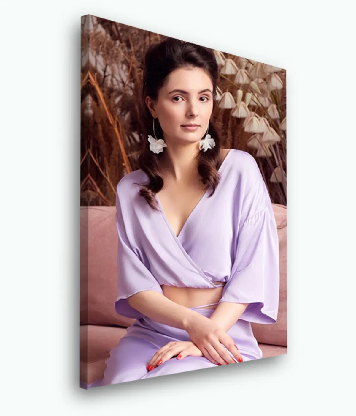 Wandbilder Lila, Blitzlichtfotografie und Ärmel s33365