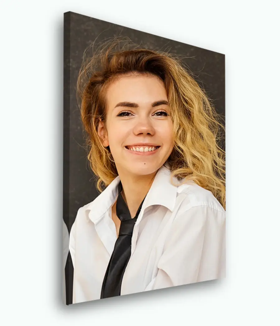 Wandbilder Gesicht, Lächeln und Ärmel s33371