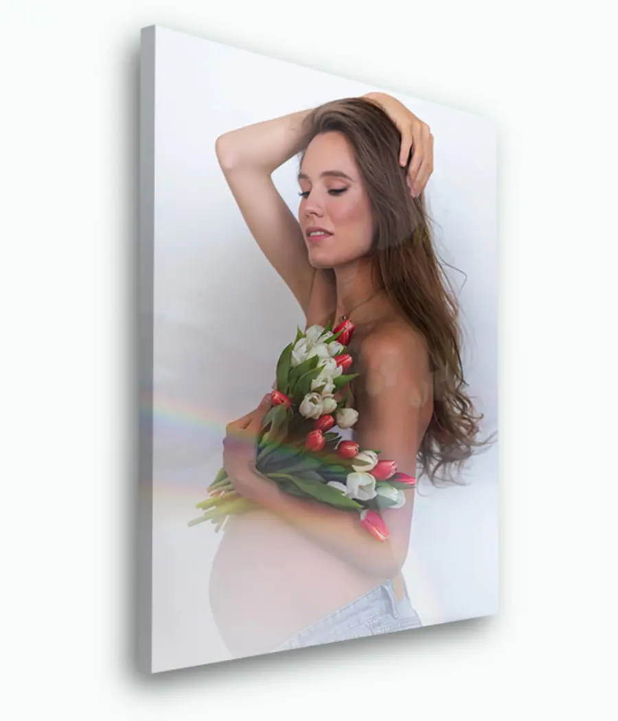 Wandbilder Blume, Pflanze und Schulter s33377