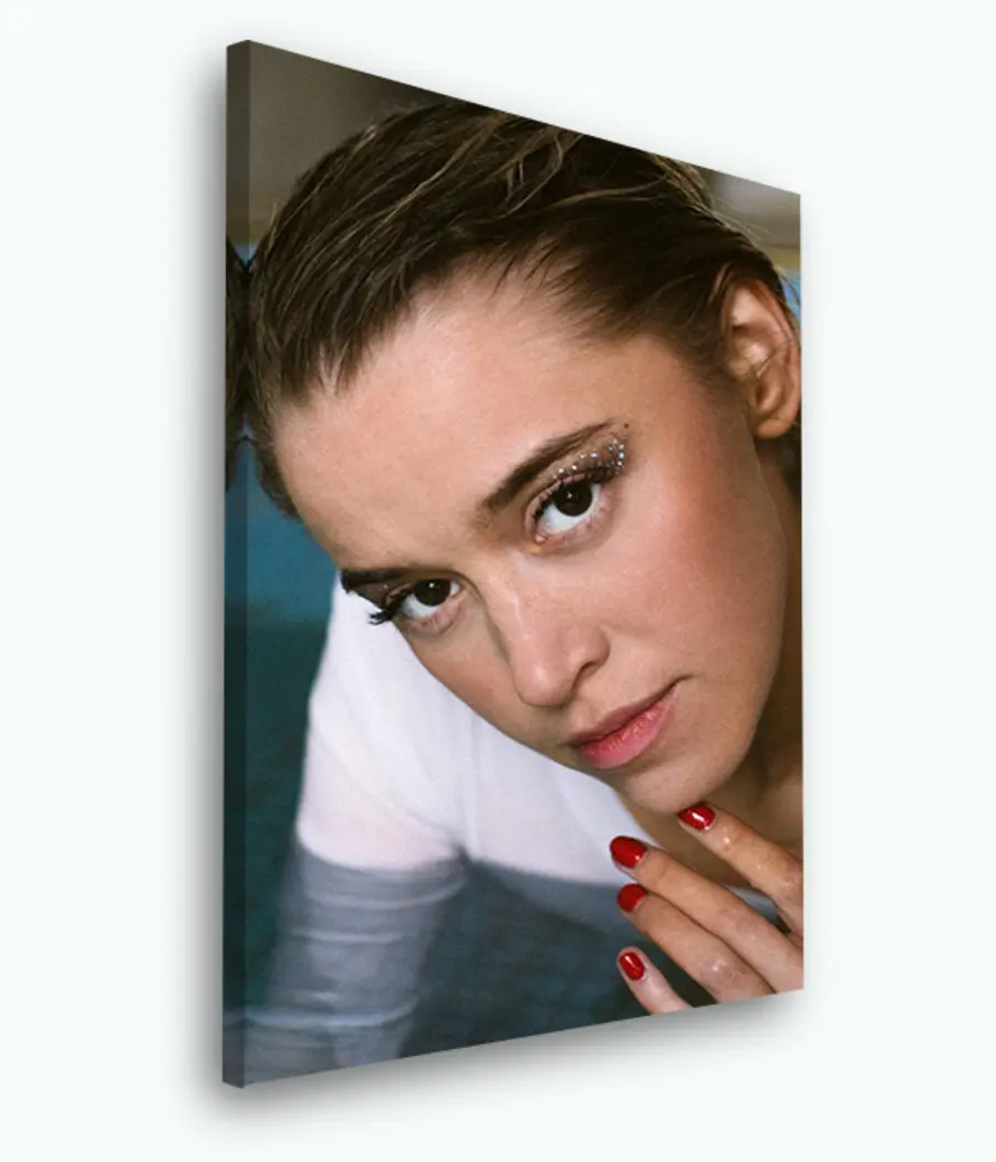 Wandbilder Lippen, Augen und Augenbrauen s33387