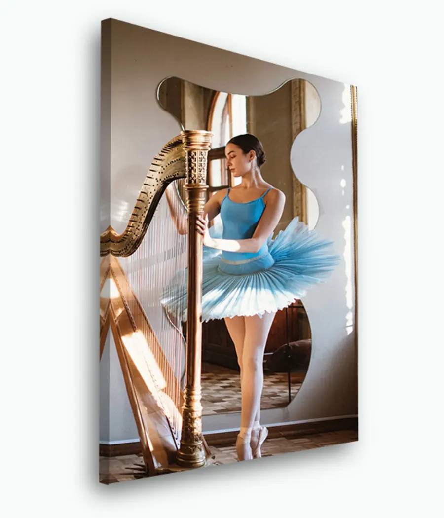 Wandbilder Blitzfotografie, Kleider- und Innenarchitektur s33391