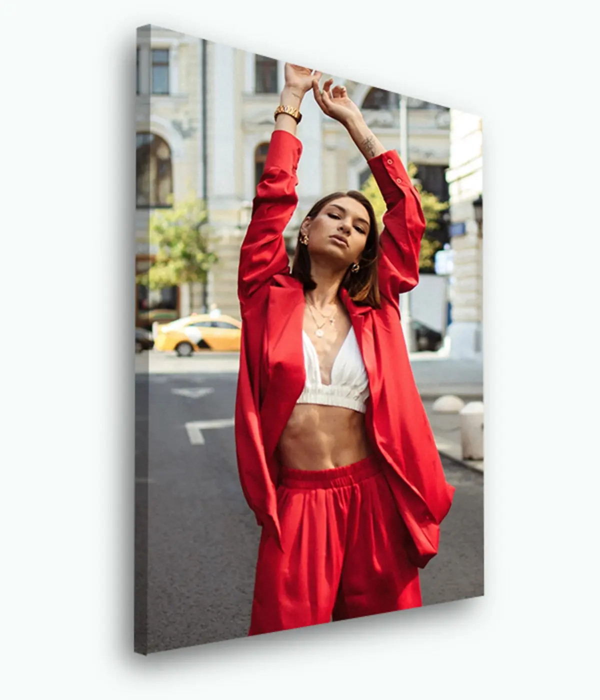 Wandbilder Orange, Mode und Textilien s33396