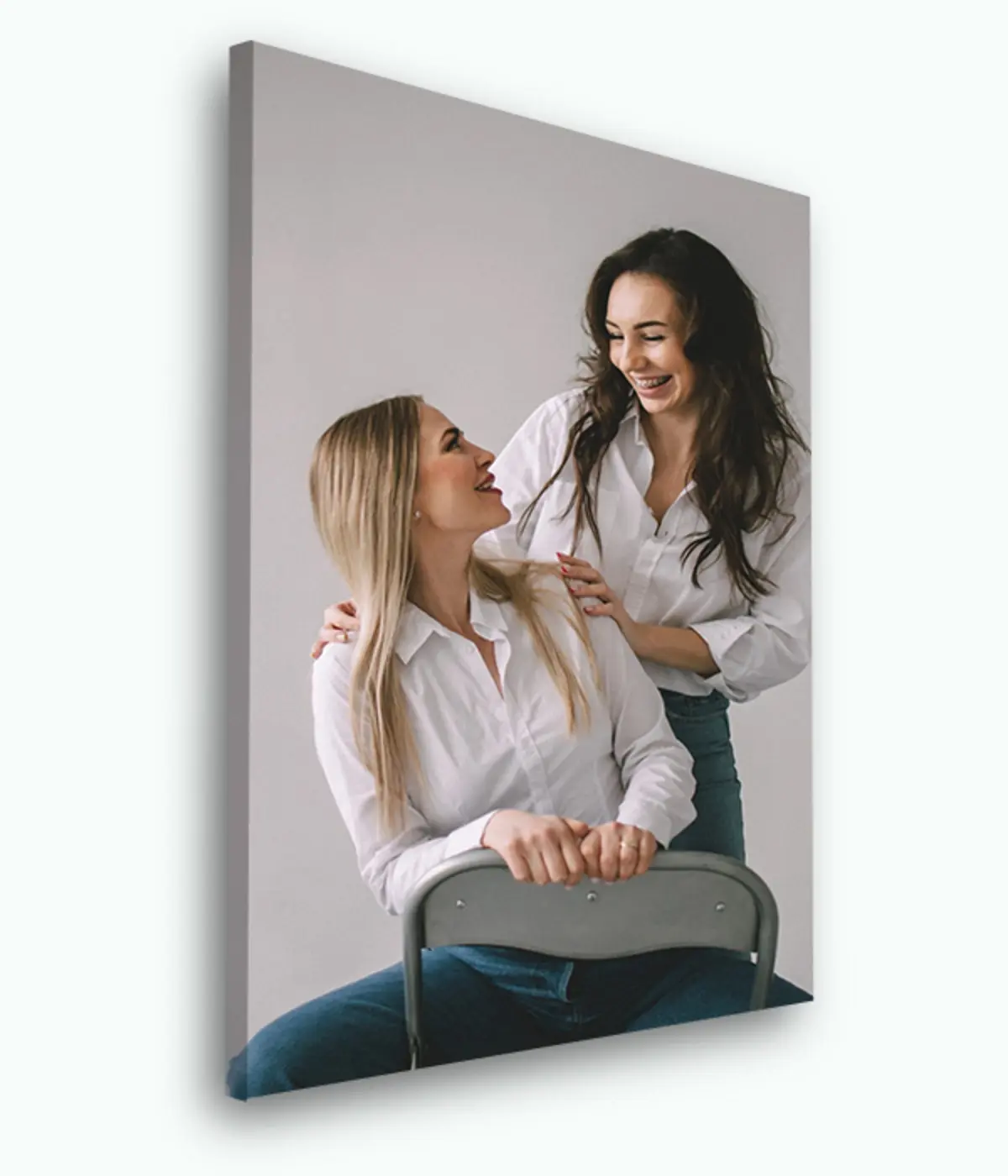 Wandbilder Lächeln, Bein und Komfort s33402