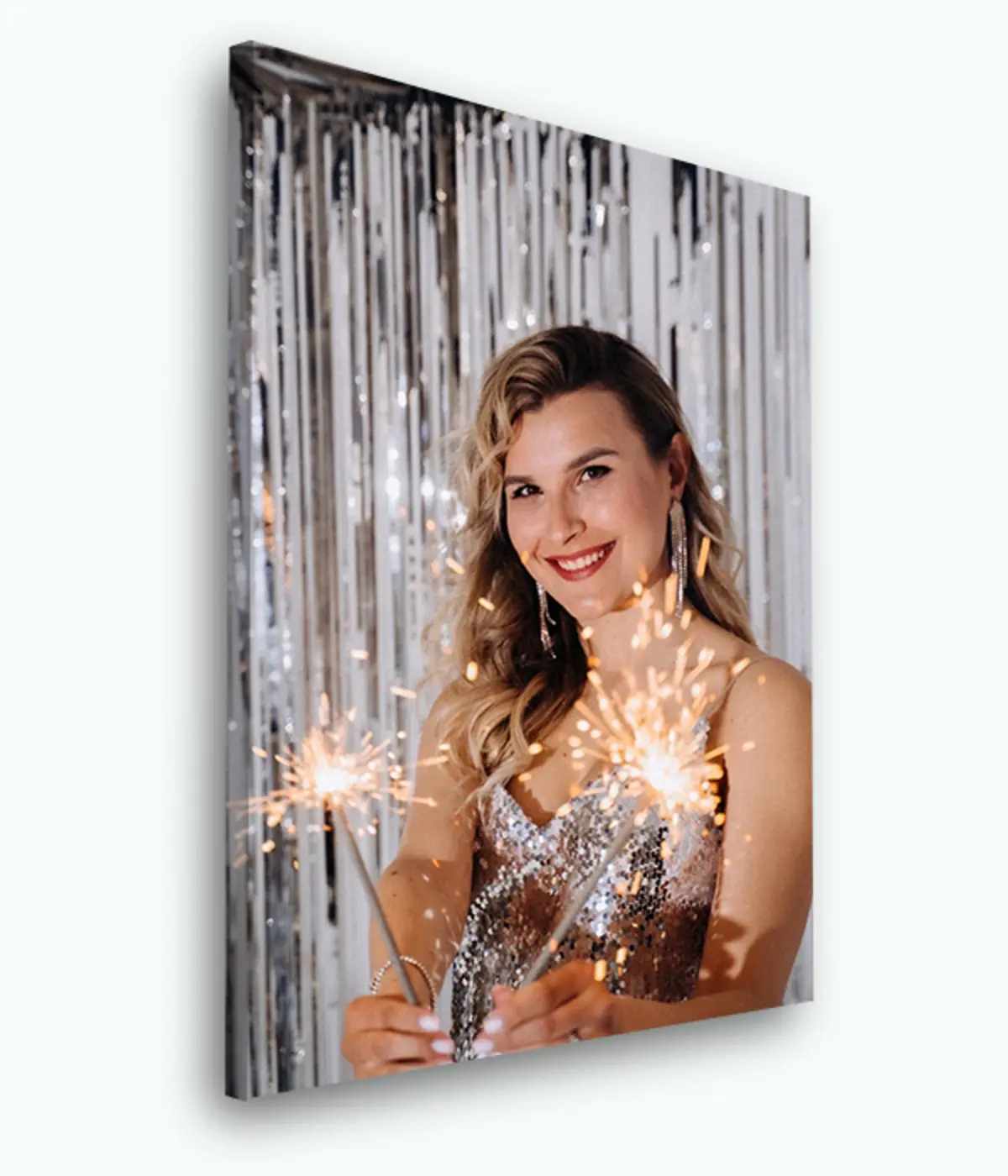 Wandbilder Lächeln, Blumentopf und Pflanze s33406