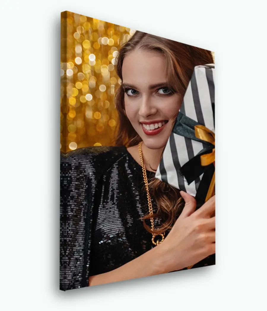 Wandbilder Lächeln, Pflanzen und Blitzlichtfotografie s33412