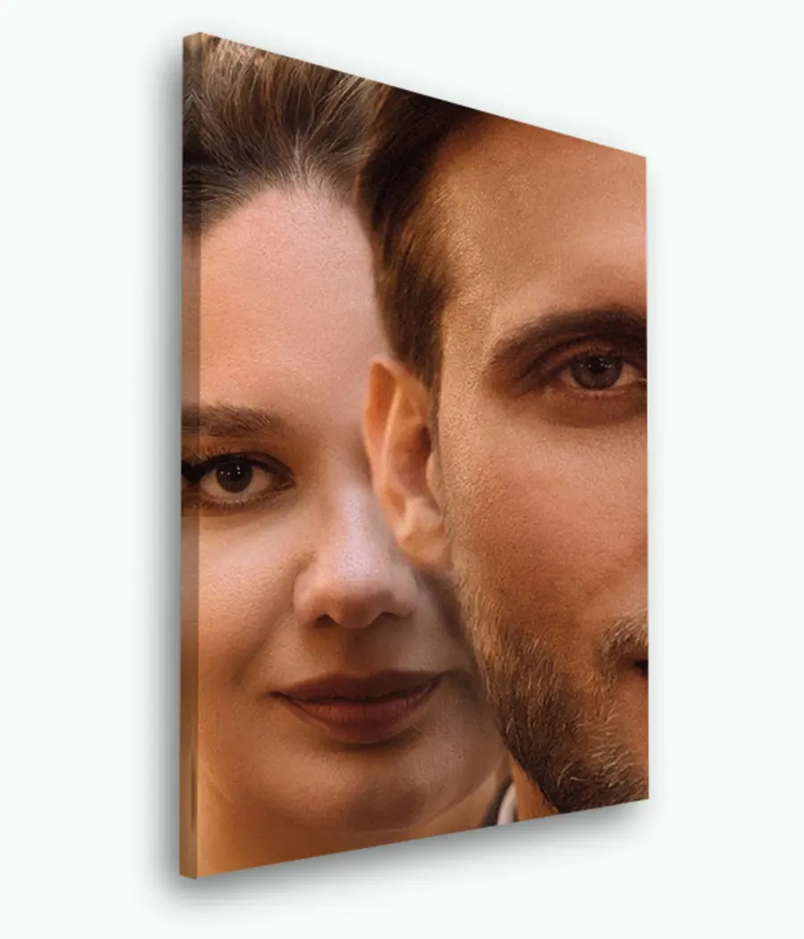 Wandbilder Stirn, Haare und Nase s33419