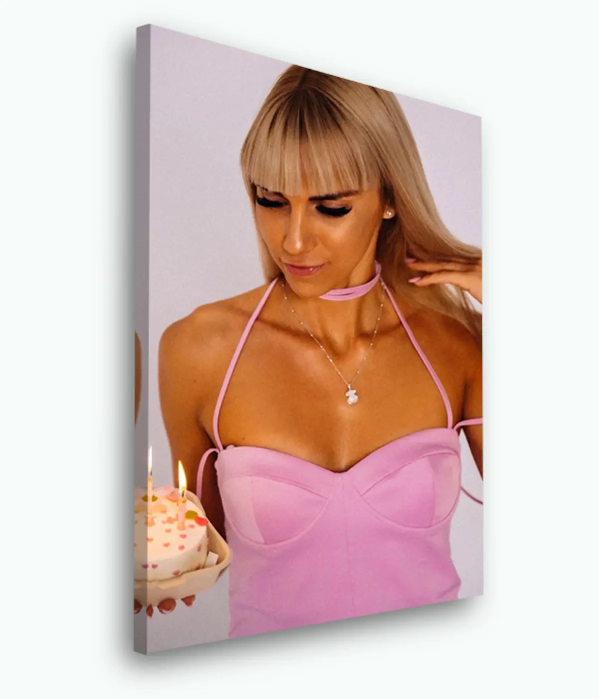 Wandbilder Geschirr, Lebensmittel und Wimpern s33420