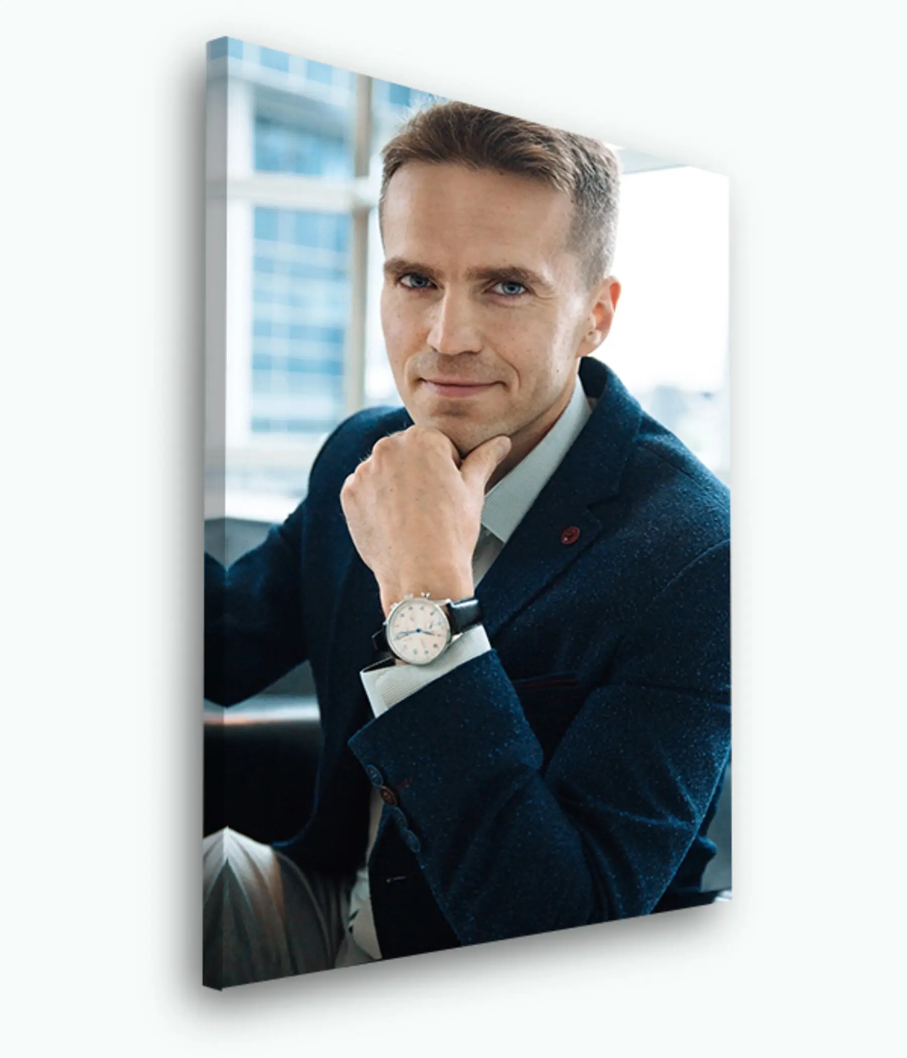 Wandbilder Uhr, Hemd und Ärmel s33431