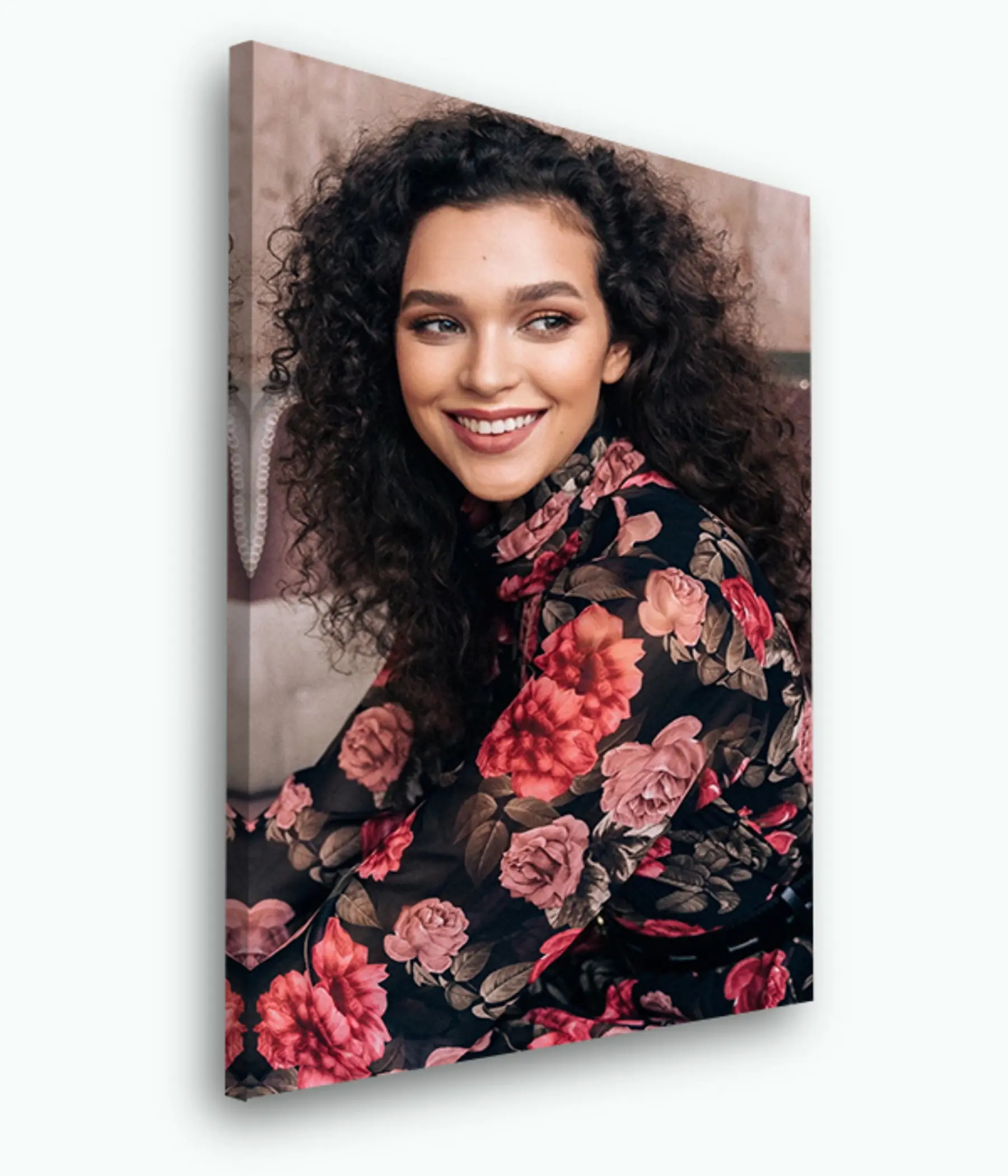 Wandbilder Lächeln, Blume und Pflanze s33434