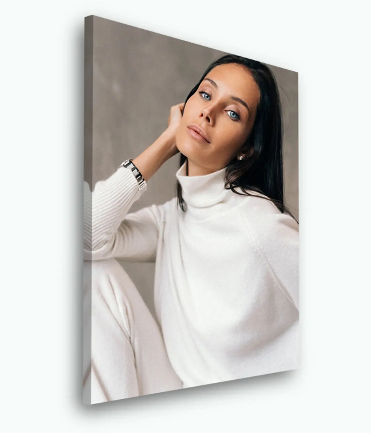 Wandbilder Hals, Ärmel und Blitzfotografie s33435