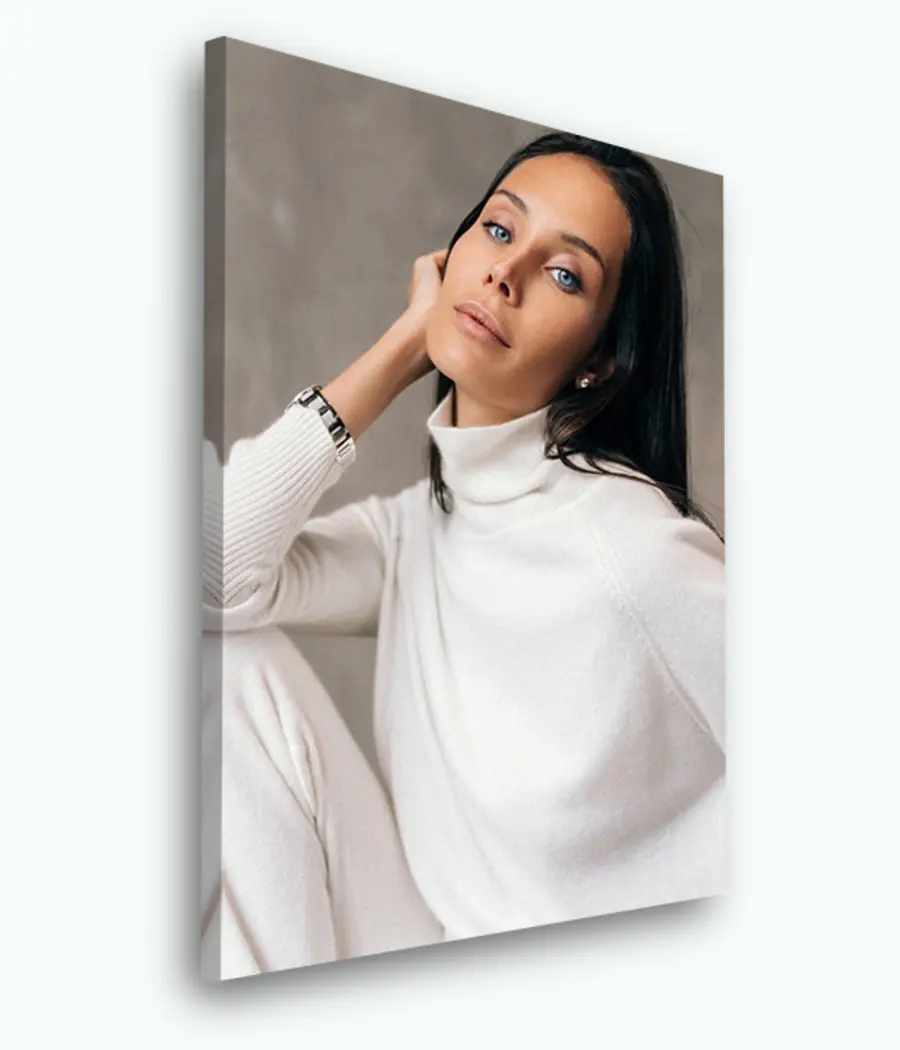 Wandbilder Hals, Ärmel und Blitzfotografie s33435