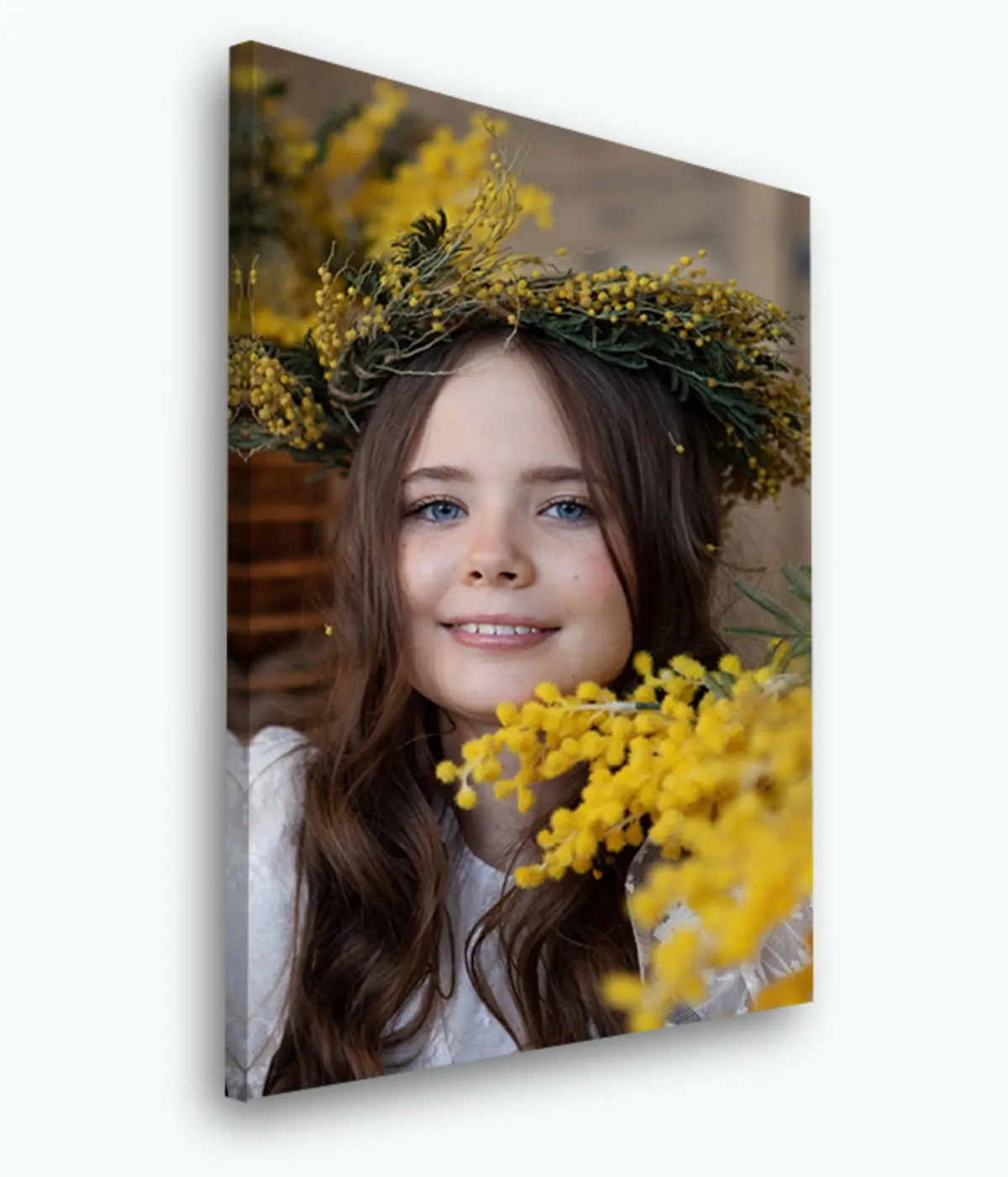 Wandbilder Blume, Lächeln und Pflanze s33445