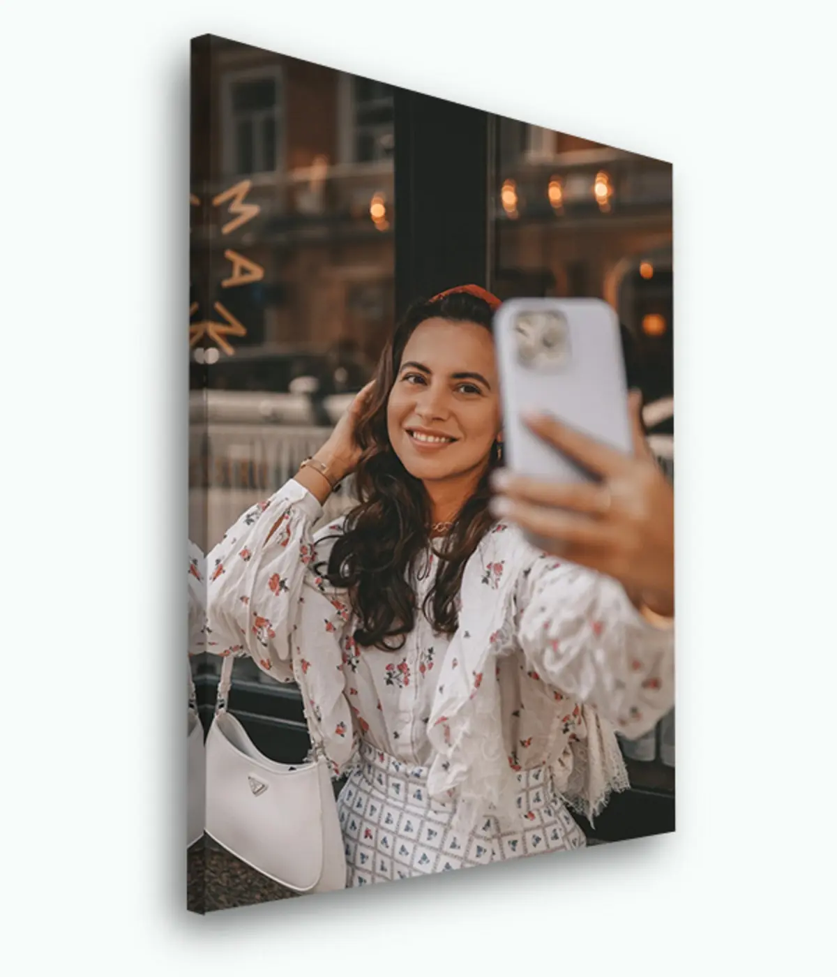 Wandbilder Lächeln, Foto und Möbel s33446