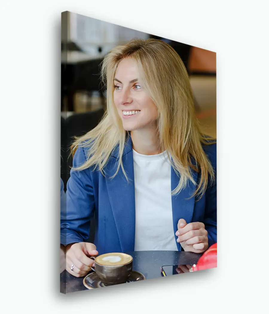 Wandbilder Geschirr, Lächeln und Tisch s33459