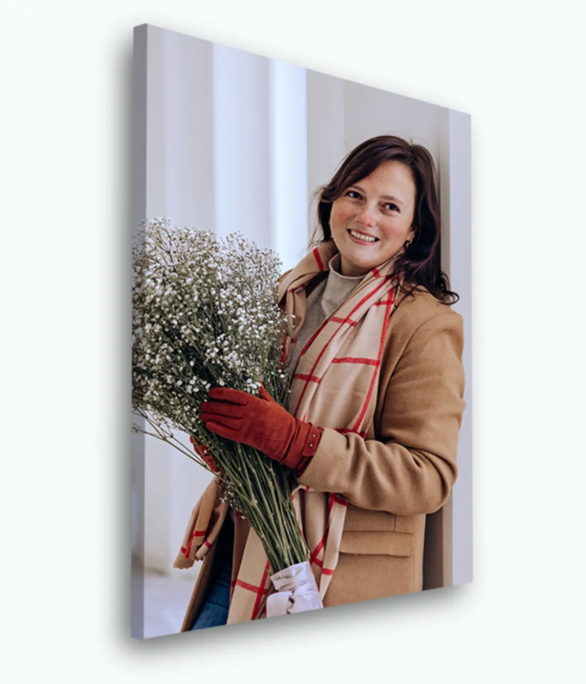 Wandbilder Gelenk, Lächeln und Pflanze s33465