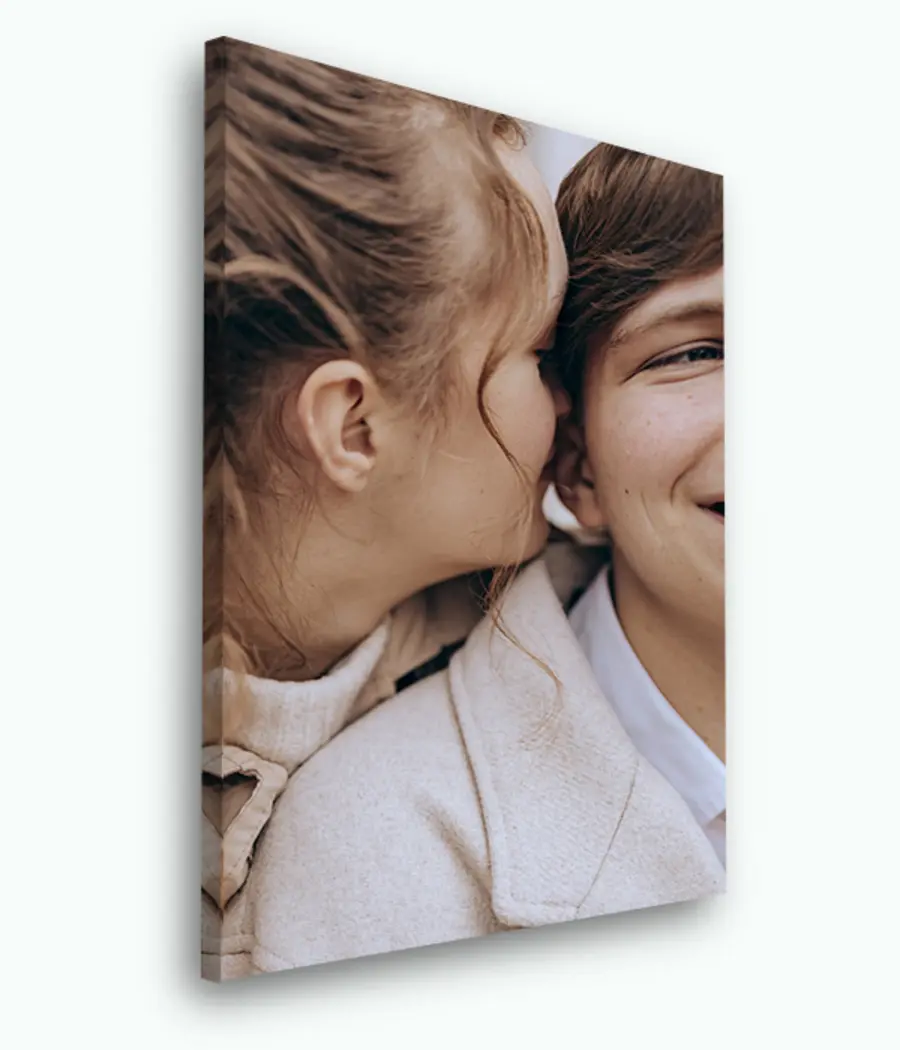 Wandbilder Lächeln, Foto und Augenbrauen s33468