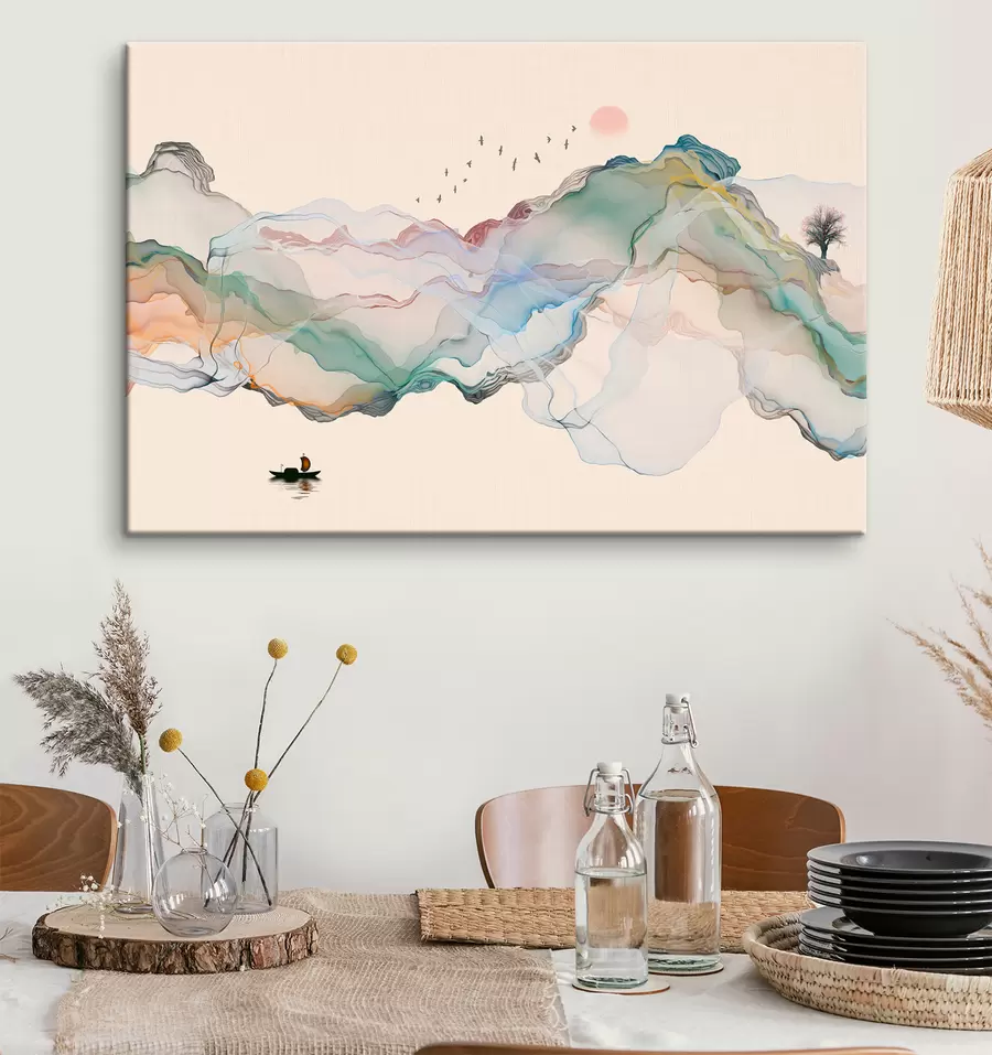 Wandbilder Welt, Hang und Farbe s32936