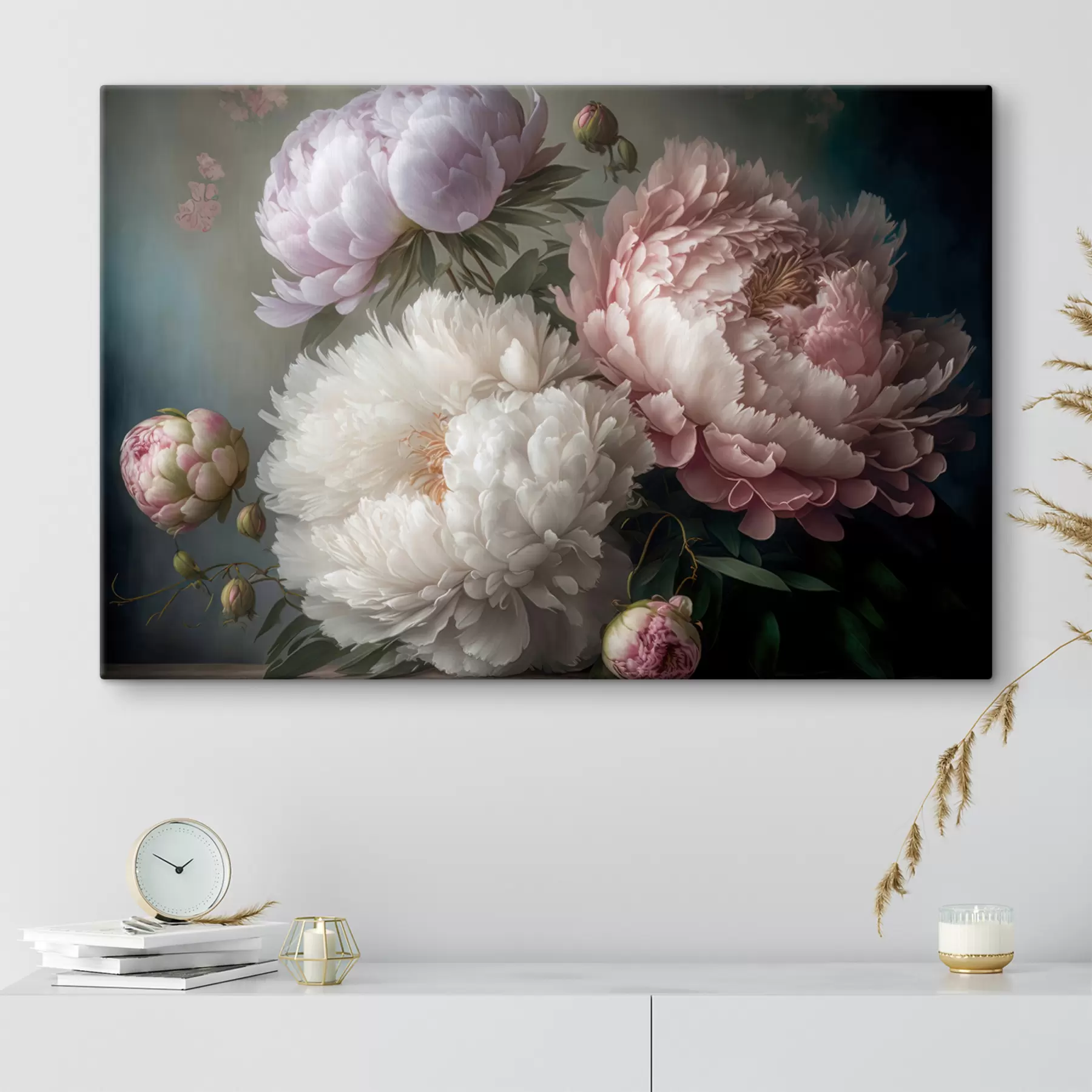 Fototapete Blume, Blütenblatt und Rosa s33097