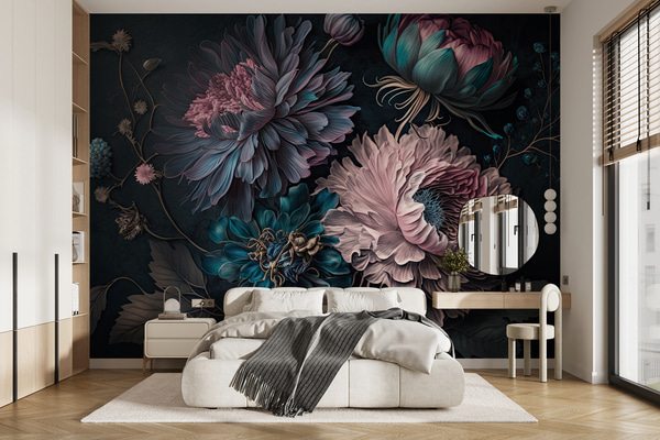 Fototapeten Farbe des Mondes, Fototapeten Blumen, u75404 : Uwalls.at