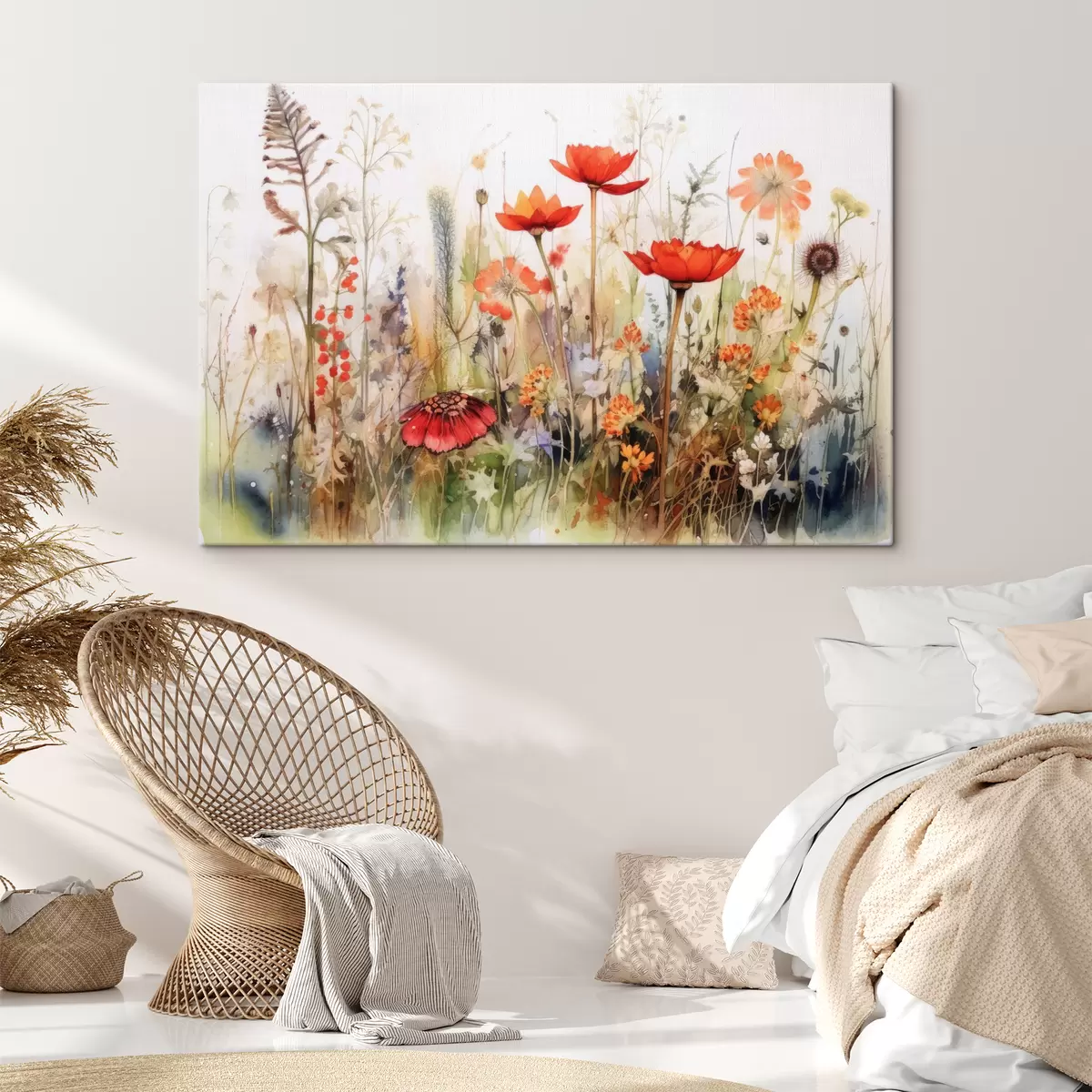 Wandbilder Blumen, Pflanzen und Farben s33675