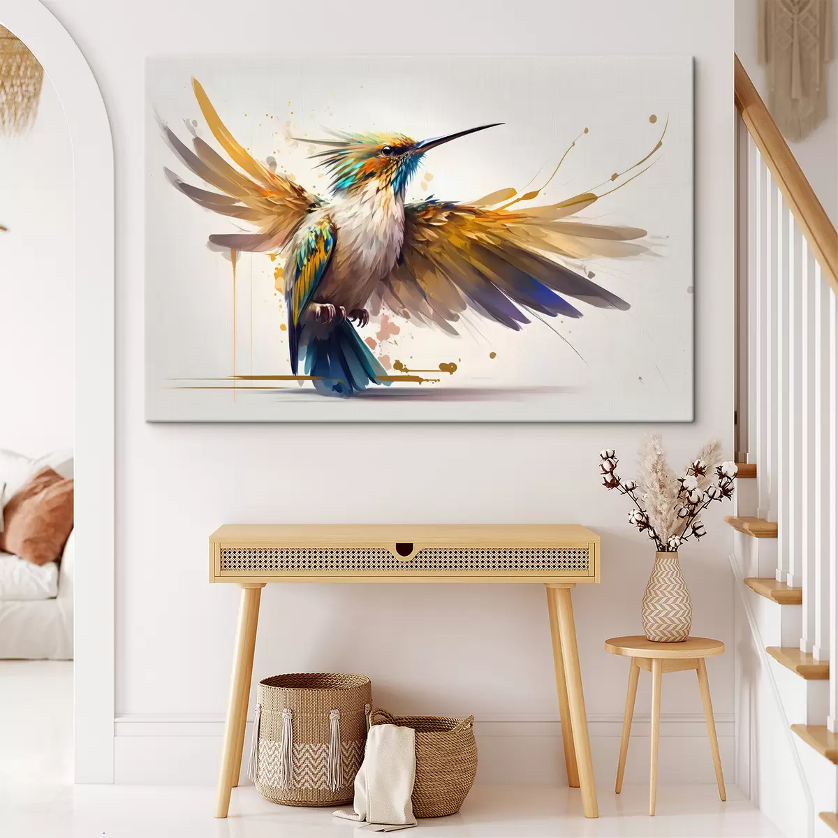 Wandbilder Kopf, Vogel und Schnabel s33552