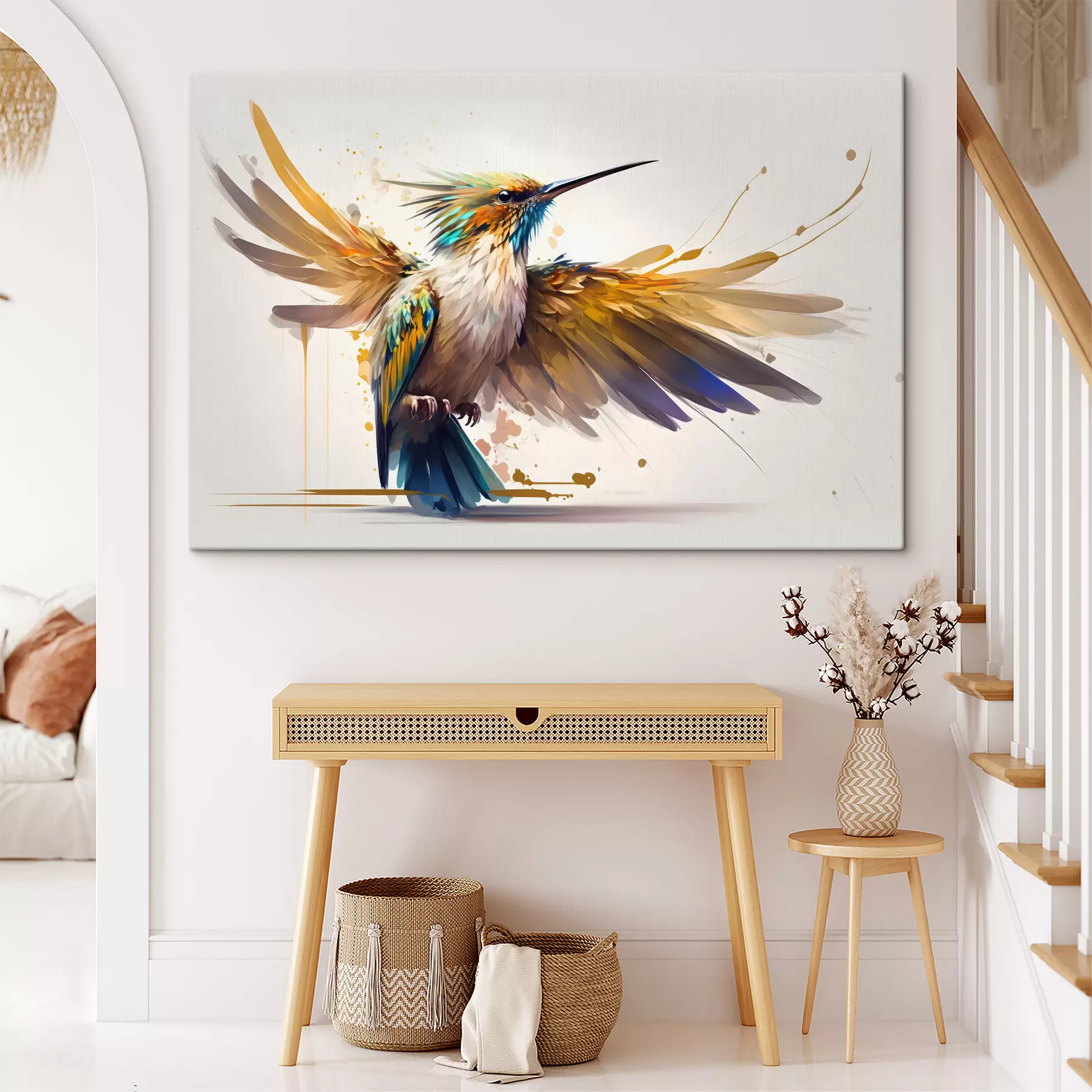 Fototapete Kopf, Vogel und Schnabel s33552