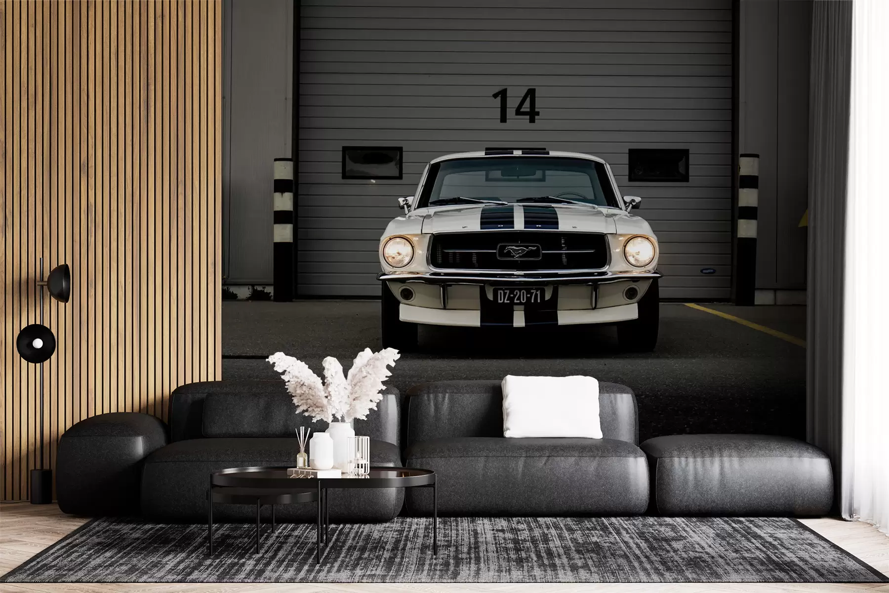 Fototapete ford Mustang 1970 u95536