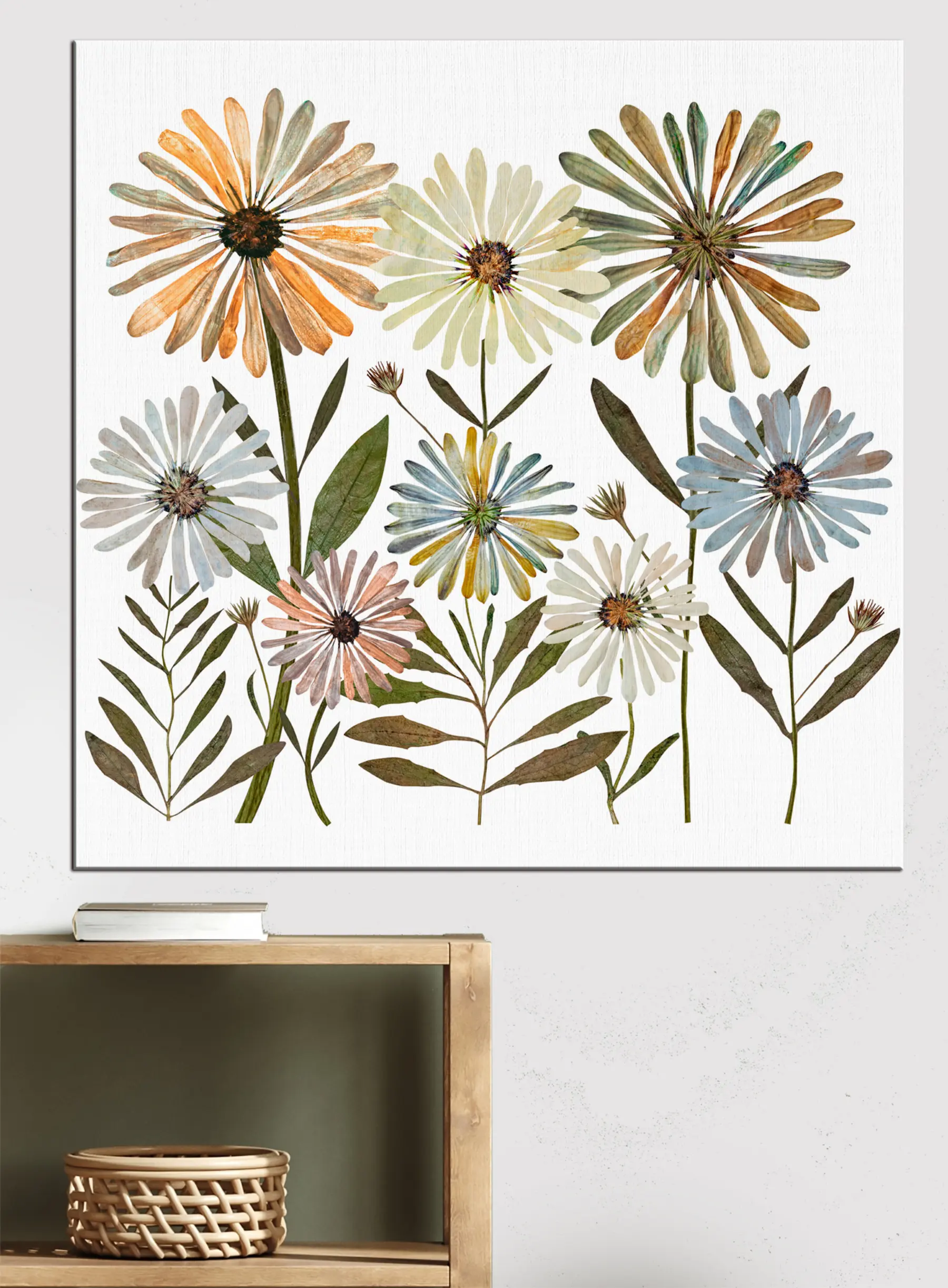 Wandbilder Blume, Pflanze und Blütenblatt s34120