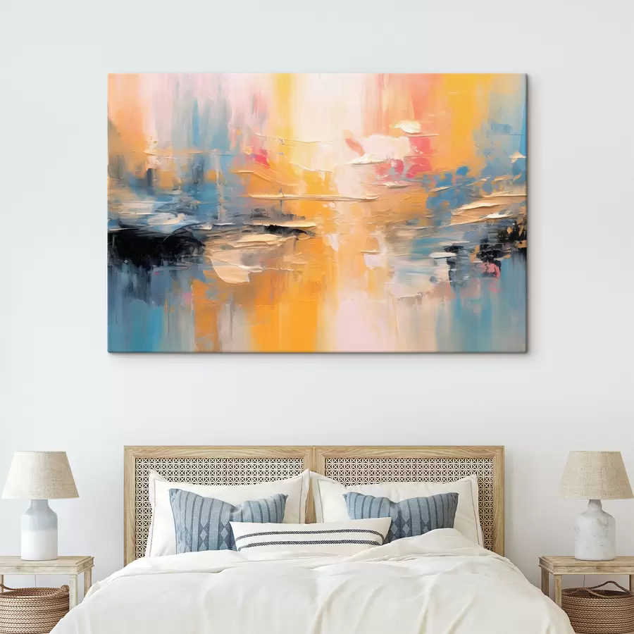 Wandbilder Wasser, Himmel und Farbe s34192