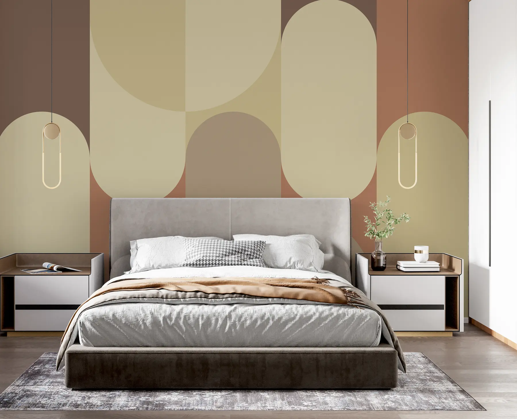 Fototapete Bauhaus Geometry u95870