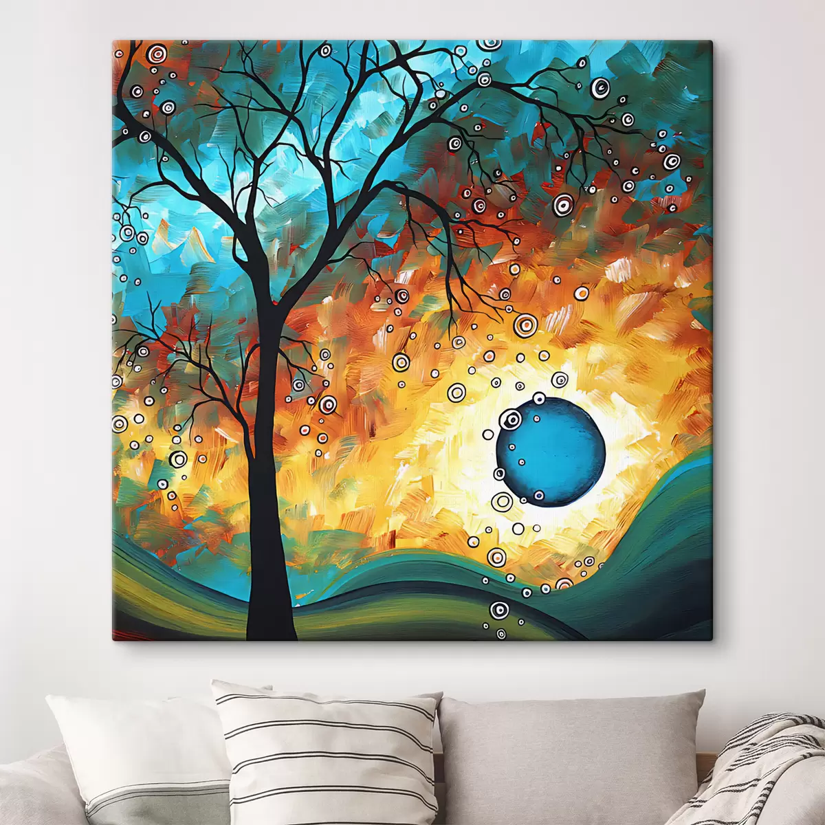 Wandbilder Licht, Natur und Flüssigkeit s34434