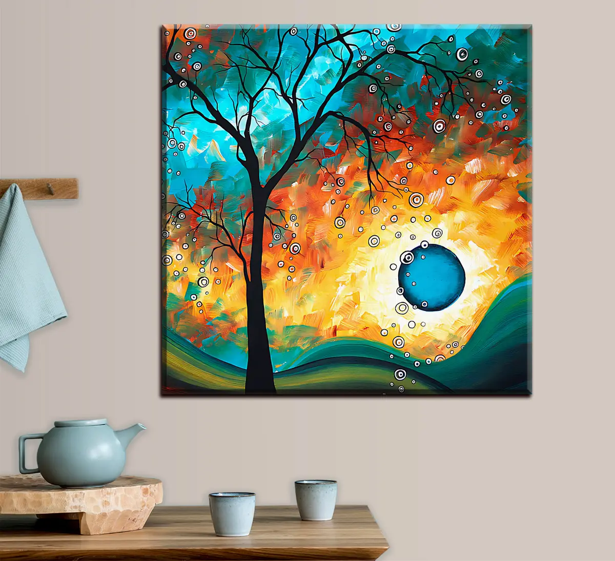 Wandbilder Licht, Natur und Flüssigkeit s34434