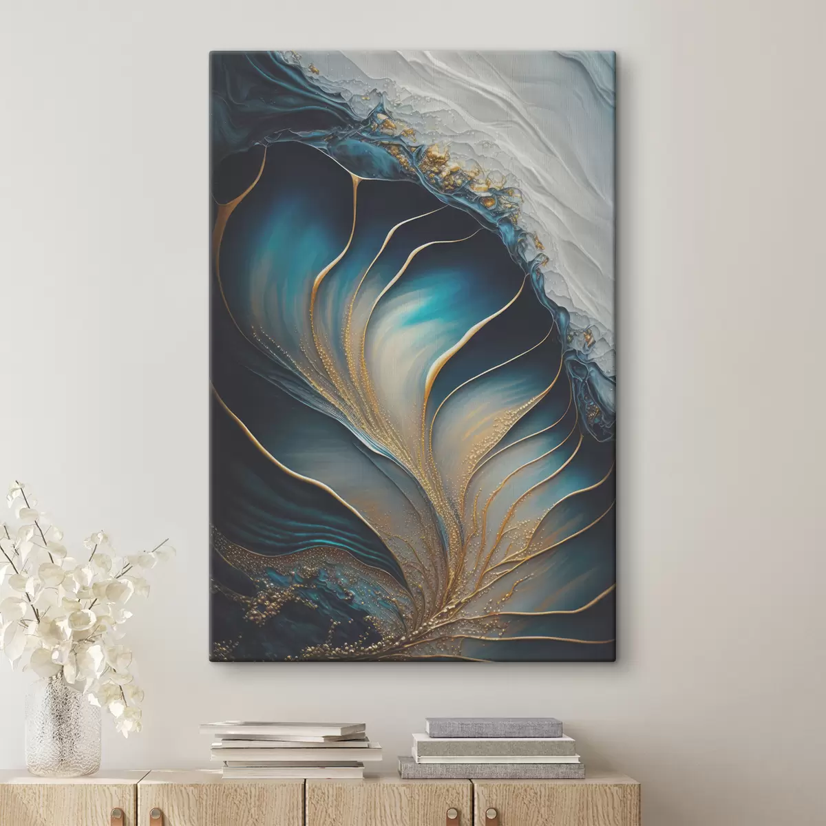 Wandbilder Licht, Natur und Azurblau s34441