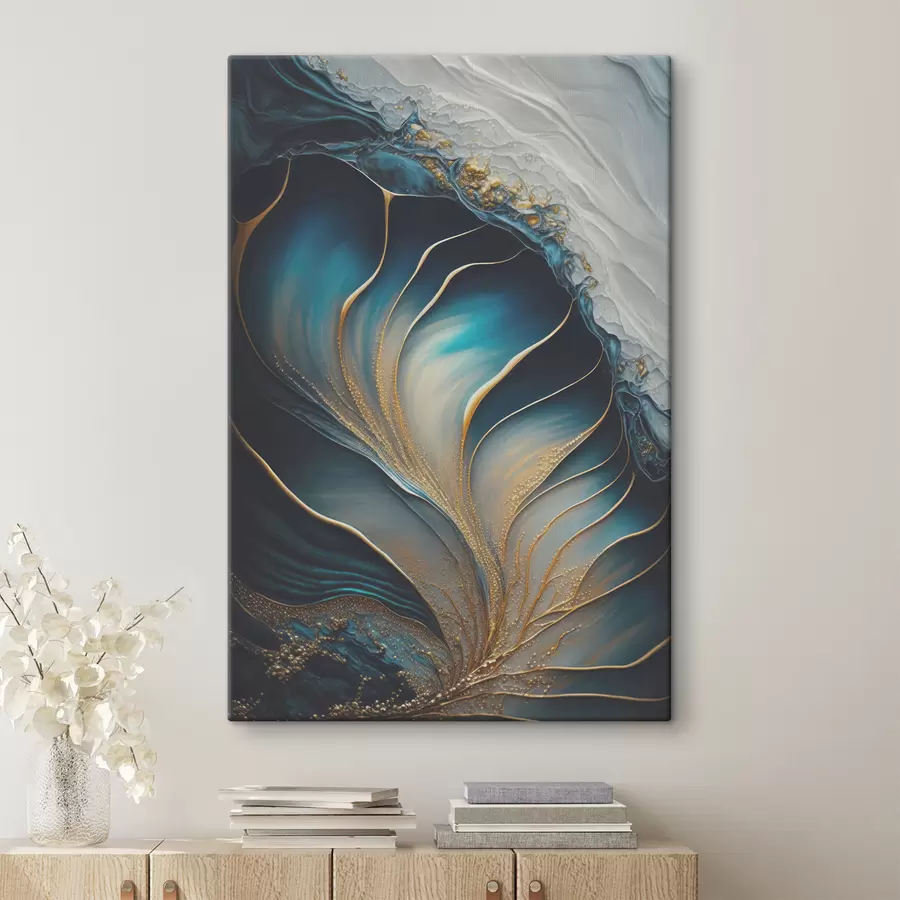 Wandbilder Licht, Natur und Azurblau s34441